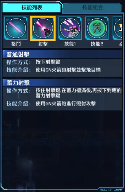 德天使高達 射擊