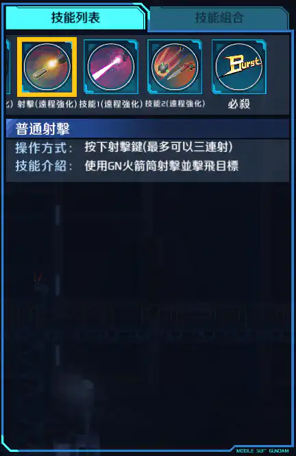 高達艾多利亞F型(全武裝) 射擊 (遠程強化)