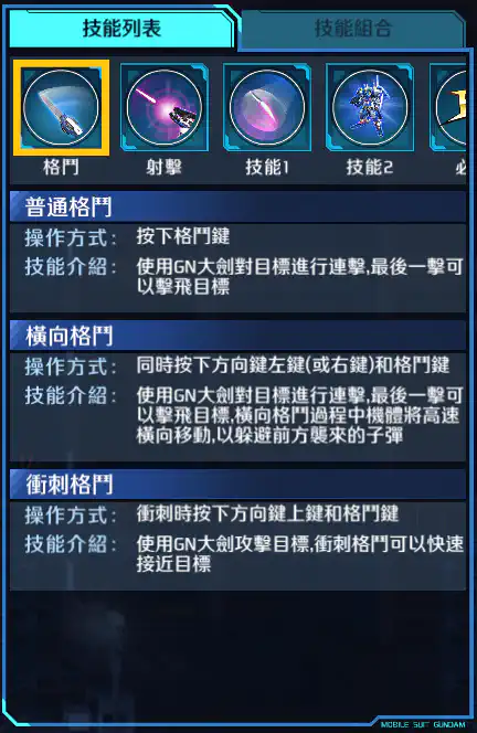 雪崩突進型能天使高達 格鬥