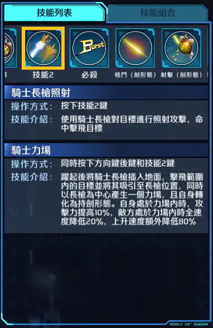 強人騎士 技能2