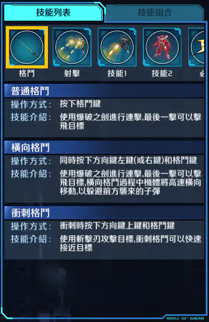 高達‧維達爾 格鬥