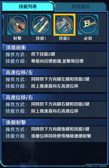 阿特拉斯高達 技能2