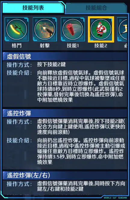 渣古II改(巴尼機) 技能2