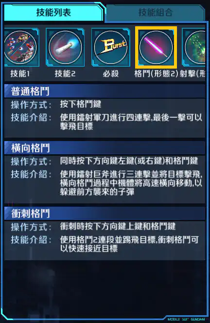 全裝甲獨角獸高達 格鬥 (形態2)