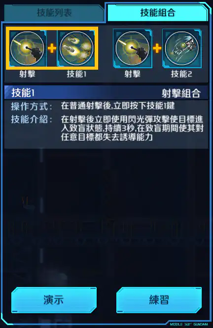 多魯基斯 射擊組合